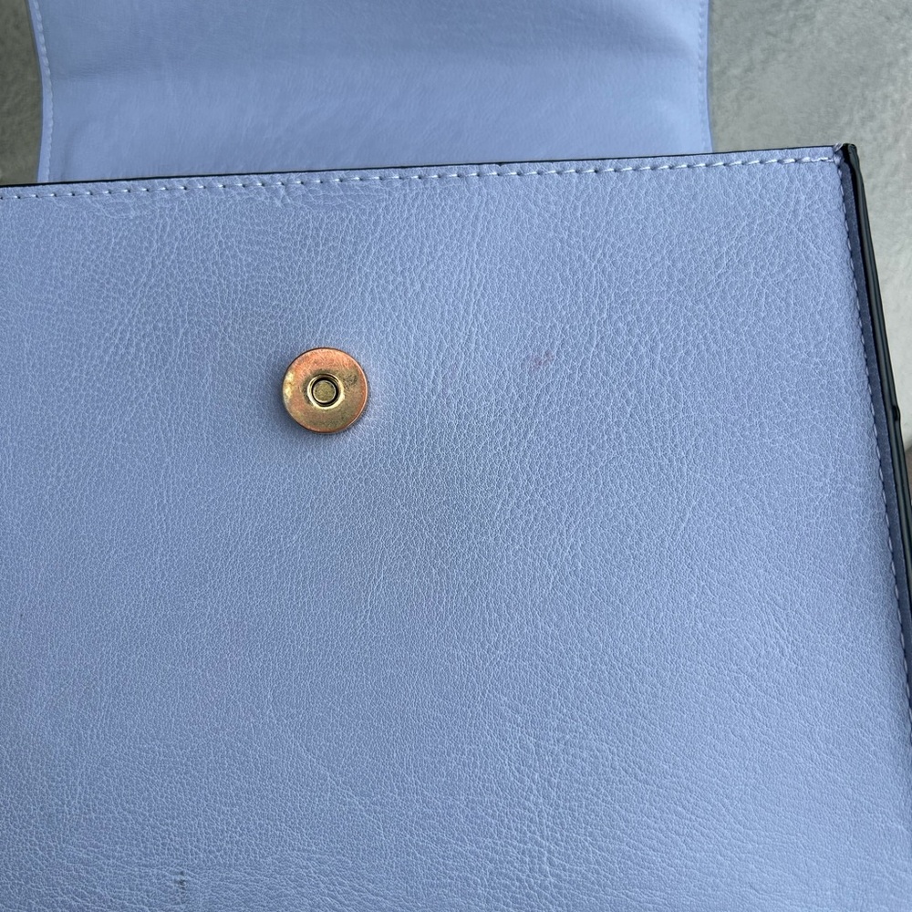 Dune London Gray and Blue Handbag - Picture 6 of 11